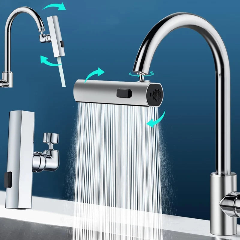 Original 360° Waterfall Faucet Extender For Kitchen Sink