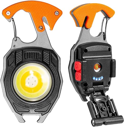 Emergency Rechargeable COB light with Lighter