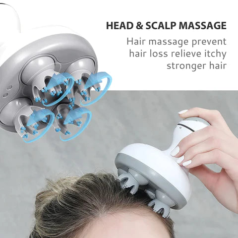 Rechargeable Electric Scalp Massager | Hair Growth | Deep Massage