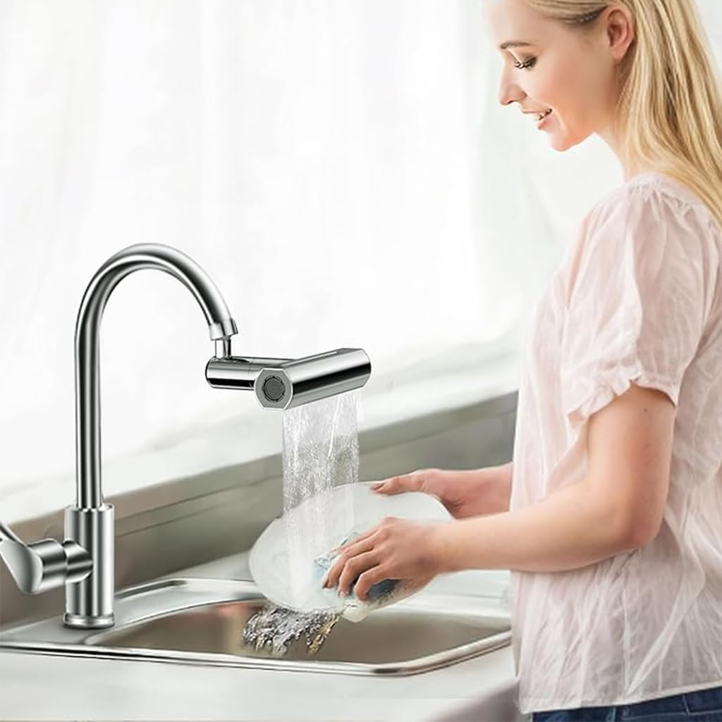 Original 360° Waterfall Faucet Extender For Kitchen Sink