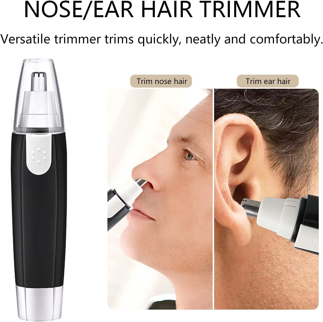 3 in 1 Electric Nose Hair Trimmer for Men & Women