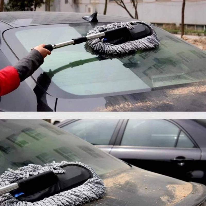 UPGRADED Microfiber Car Duster Pro