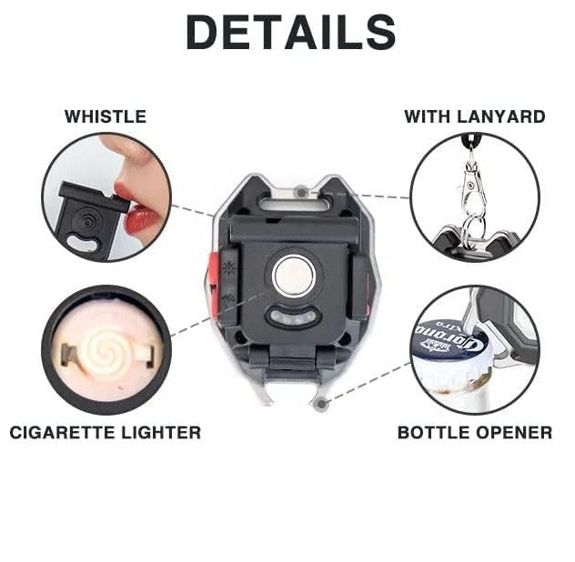 Emergency Rechargeable COB light with Lighter