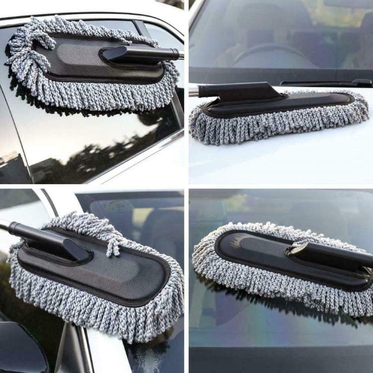 UPGRADED Microfiber Car Duster Pro