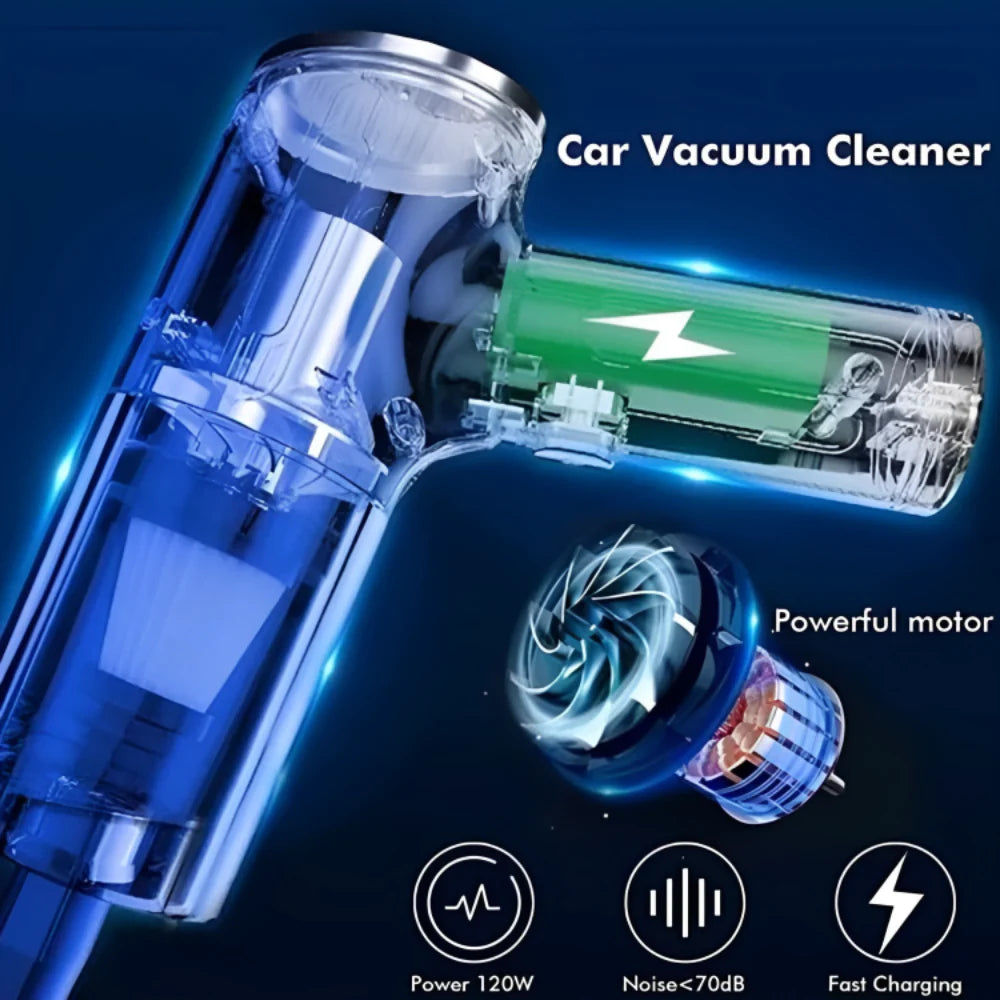 Portable Wireless Car Vacuum Cleaner